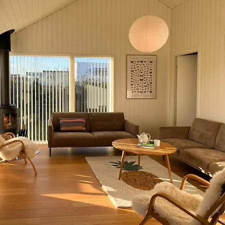 Nyaraló Elegant Minimalism In Near Vejle Fjord