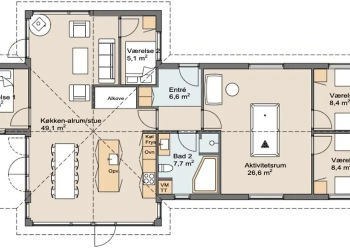 Elegant Minimalism In Near Vejle Fjord Feriehus Børkop